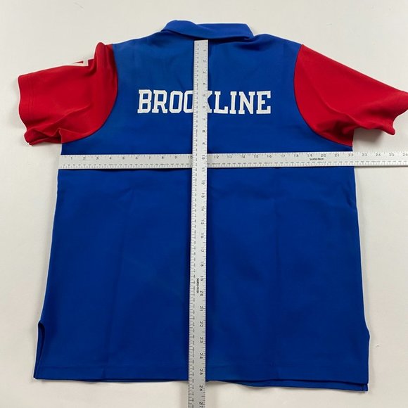 Vintage Champion Brooklyn Warm Up Shooting Shirt Jacket Women;s XL Men;s Medium - Picture 12 of 14